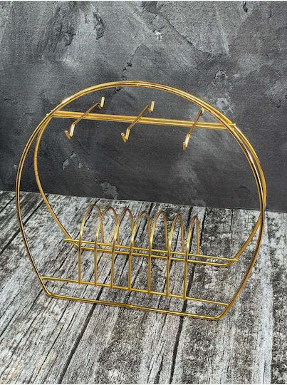 SteweHome Metallic Gold Sink Strainer