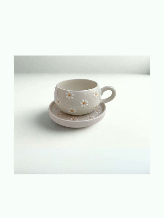 SteweHome Kaffeetasse Keramik Weiß