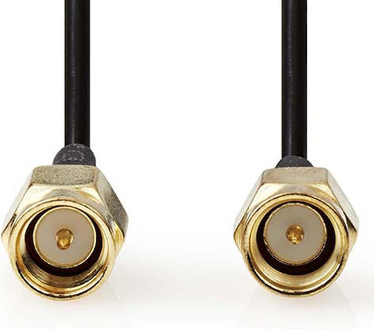 Nedis Καλώδιο SMA male - SMA male 1m CSGB02000BK10 1τμχ