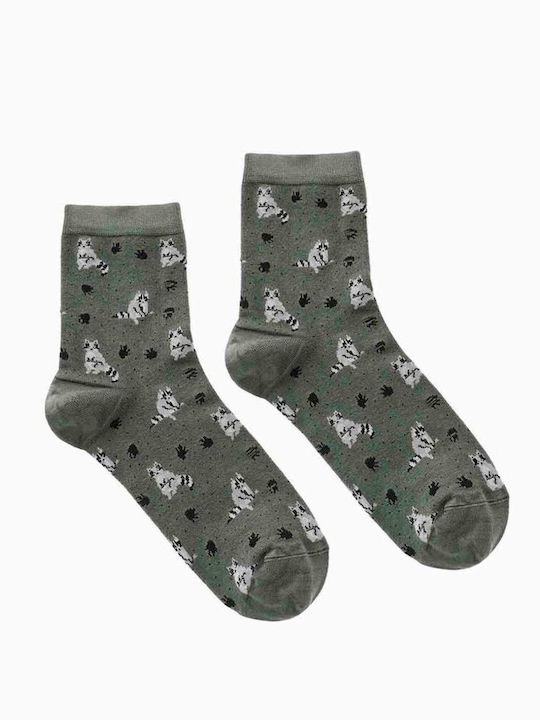 Walk Bamboo Damen Socken Khaki Dunkel