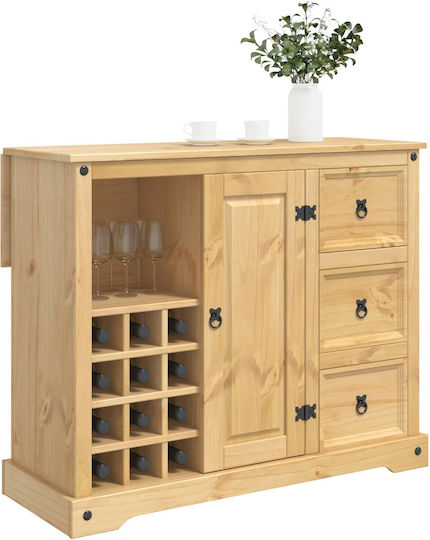 Freestanding Cabinet Honey Wax 112x70x91.5cm