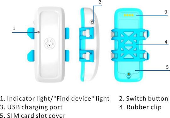 TK Star 4G Tk Star GPS Tracker Elektrisches Hundehalsband
