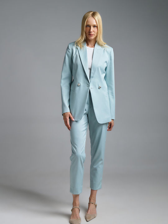 Vicolo Vicolo Damen Blazer Türkis