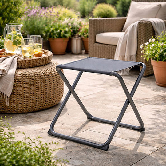 Redcliffs Scaun de plajă Gri 47x37x47cm
