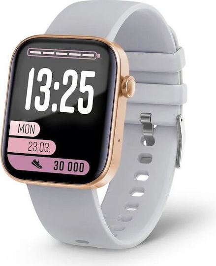 Lamax BCool2 Plus 46mm Smartwatch με Παλμογράφο (Ροζ Χρυσό)