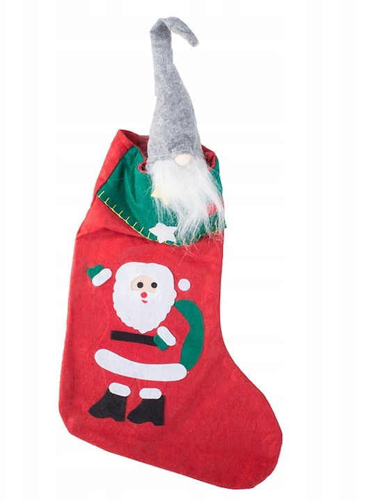Ciorap Decorativ De Crăciun M40xL27xÎ18cm