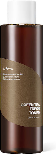 Isntree Лосион Тоник За Лице Green Tea Fresh с Centella Asiatica и Зелен Чай 200ml