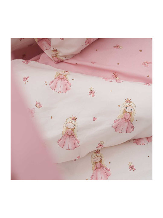 Vesta Home Baby Petit Crib Duvet Pink 150x110cm