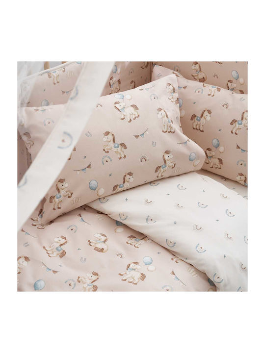 Vesta Home Бебешко Petit Одеяло За Количка Розово 150x110см