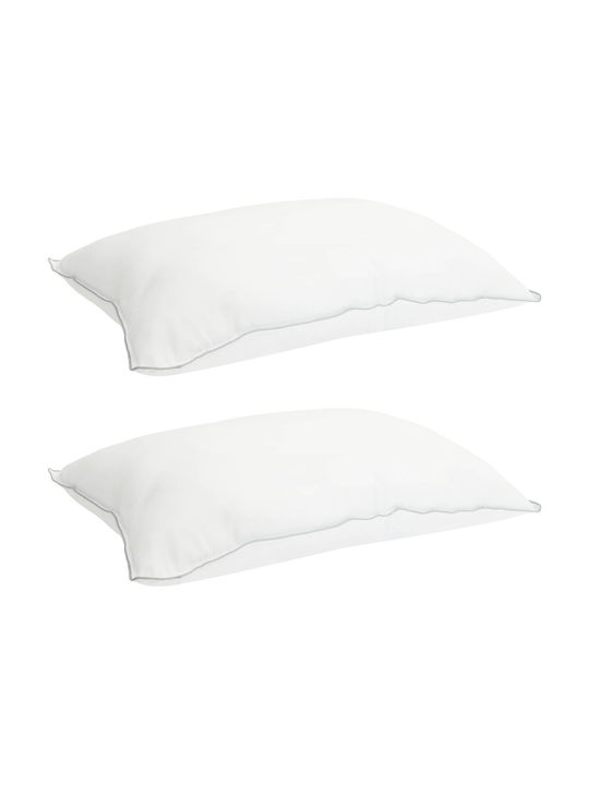 vidaXL Set Quilt Super King 220x240cm White 2 Pieces 150 GSM