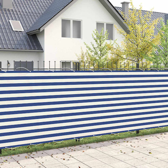 vidaXL Netz- und Schattengewebe Blau mit PU-Beschichtung 1,5x4m 160g/m²