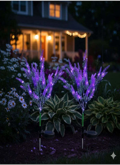 SteweHome Spiked Solar Flowerpot Light with Photocell