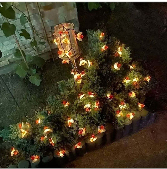 SteweHome Lampă Solară Ghiveci Alb Cald cu Fotocelul