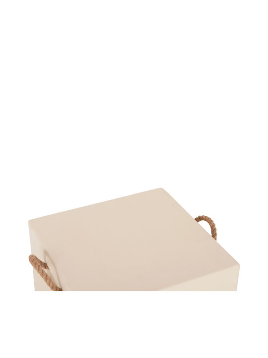 Outdoor Bar Stool from Concrete Zak Beige 36x36x45cm