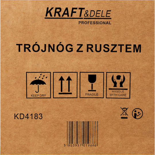 Kraft & Dele Camp Tripod for Cooking 60x60cm