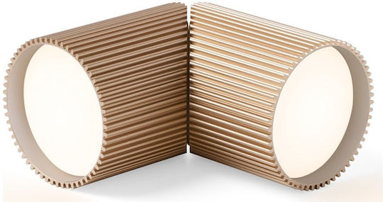 Lexon Dekoratives Tischlicht LED Kaltweiß 2Stück 4,8x4,8cm
