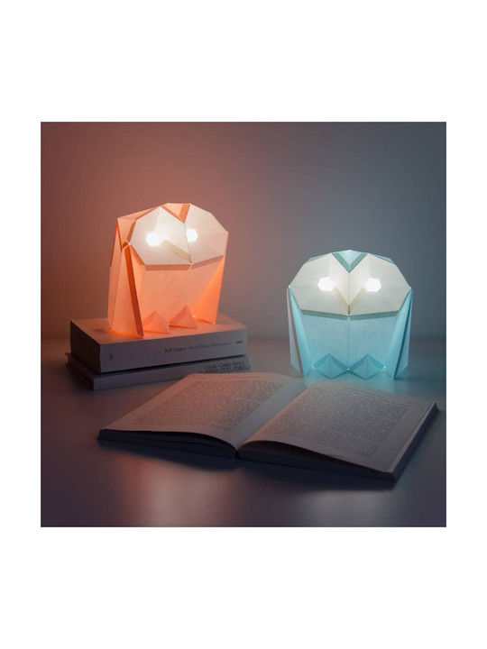 Owl Paperlamps Διακοσμητικό Φωτιστικό E14 Plasma Ball 15x13x15εκ.