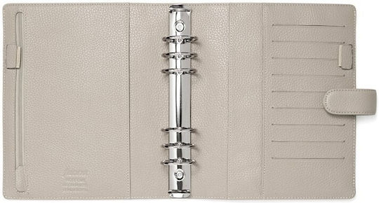 Filofax Organiser A5 Norfolk Taupe 022643 5059145481934