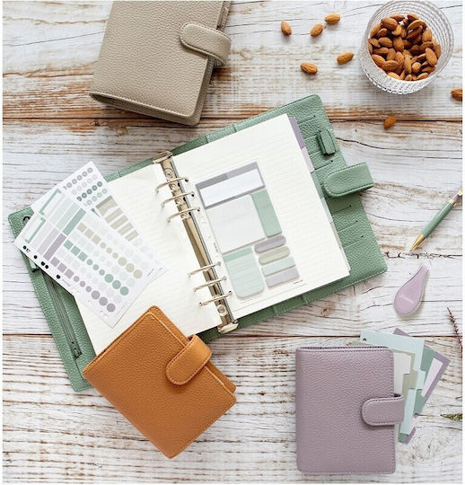 Filofax Organiser A5 Norfolk Taupe 022643 5059145481934
