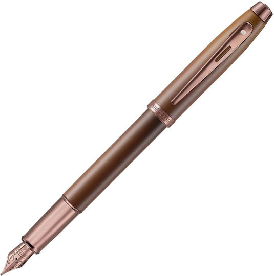 Sheaffer 100 Писалка Medium Кафяв с Кафяво Мастило