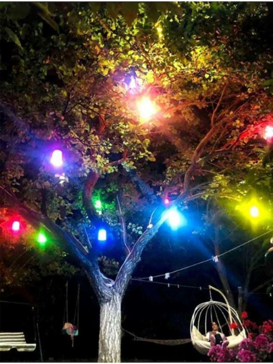 SteweHome Wasserdichte Lichterkette Beleuchtung LED mit 10 Lampen