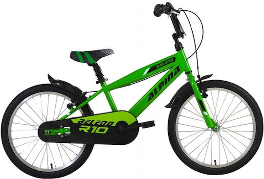 Alpina 20 Παιδiges Fahrrad Stadt mit Aluminiumrahmen Grün