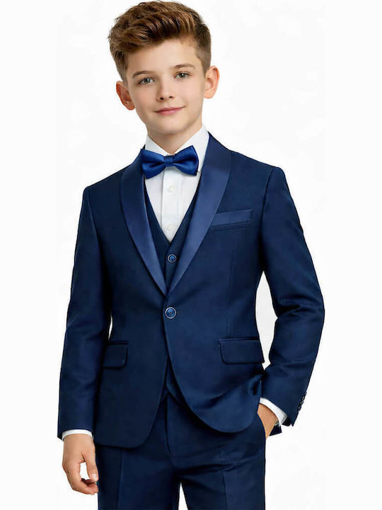 Kids Summer Suit 5 Pieces Dark Navy Blue Maren James