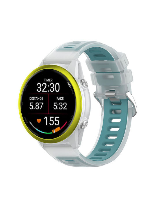 Techsuit Λουράκι Σιλικόνης Τιρκουάζ (Galaxy Watch (46mm) / Gear S3)