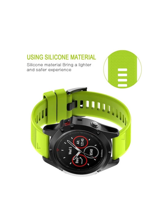 Garmin Instinct 2S Garmin Fenix 7S Garmin Descent Mk2S Garmin Fenix 6S Garmin Fenix 5S Plus 20mm Two-Tone Silicone Watch Strap Blue Grey