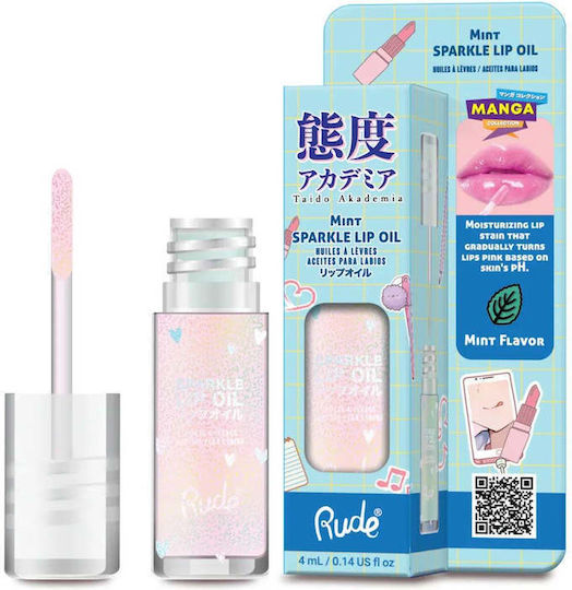 Rude Cosmetics Ulei de buze cu glitter 4 ml