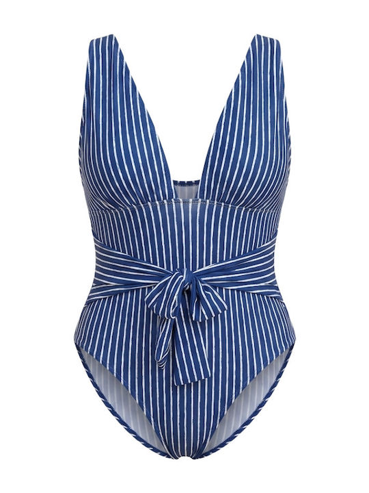 One Piece Swimsuit For Large Bust Blue