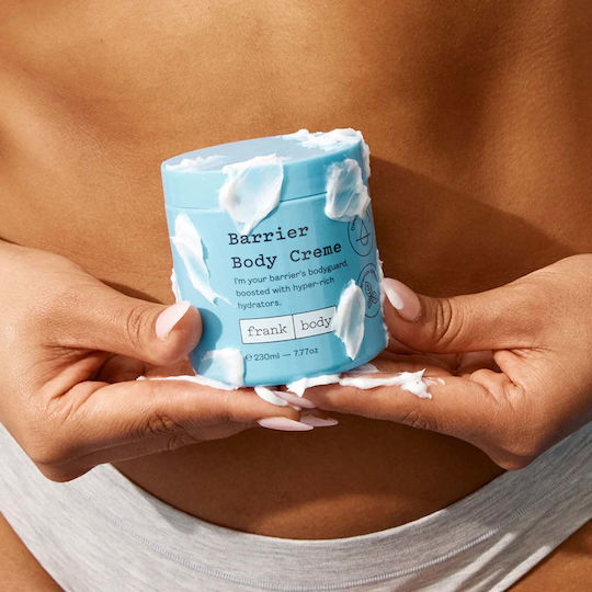Frank Body Moisturizing Body Cream with Niacinamide Ceramides and Shea Butter for Dry and Sensitive Skin 230ml