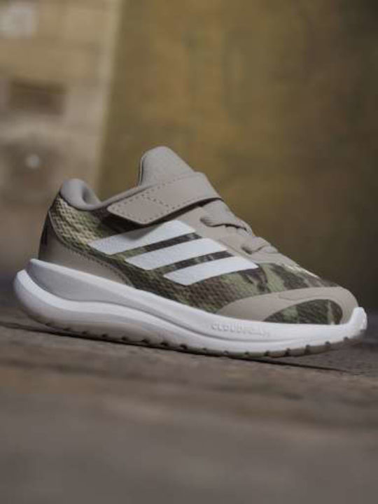 Runfalcon Αθλητικά Παιδικά Παπούτσια Running με Κορδόνια Καφέ