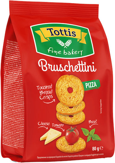 Tottis Bruschettini Pizza 80gr