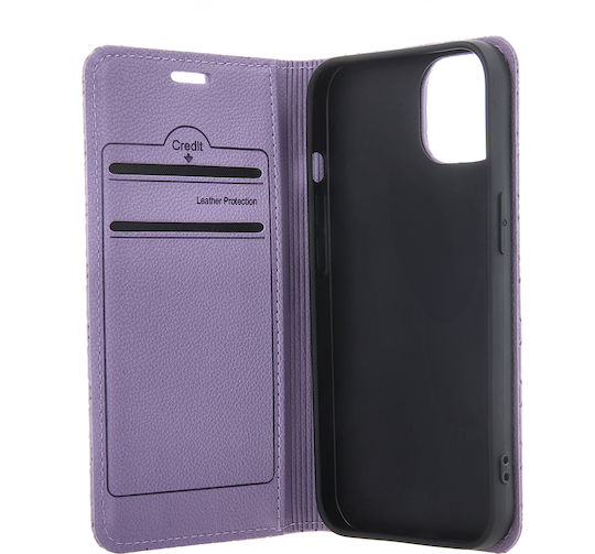 TelForceOne Book Leder Lila (Redmi 15)