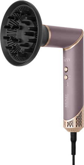 Izzy Multi Styler Elektrische Haarbürste mit Luft für Haarglättung und Locken 1500W