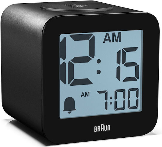 Braun BC 25 Επιτραπέζιο Ψηφιακό Ρολόι Μαύρο 67711