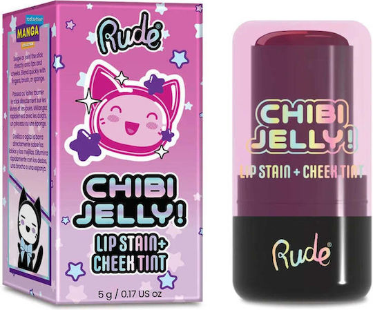 Rude Cosmetics Chibi Manga Collection Rouge & Blush Stick Ρουζ Koneko 5gr