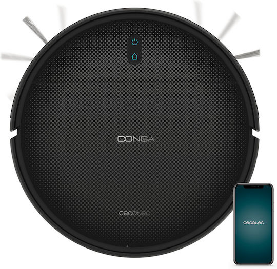 Cecotec Conga M10 Advance Robot Vacuum Cleaner with Smart Navigation and 3000Pa Suction White