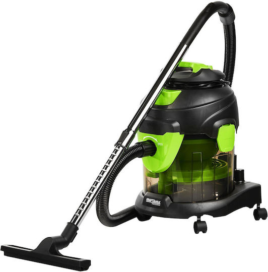 Kraft & Dele Σκούπα Υγρών / Στερεών 1600W με Πλαστικό Κάδο 15lt