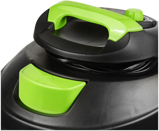 Kraft & Dele Σκούπα Υγρών / Στερεών 1600W με Πλαστικό Κάδο 15lt