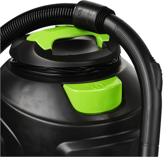 Kraft & Dele Σκούπα Υγρών / Στερεών 1600W με Πλαστικό Κάδο 15lt