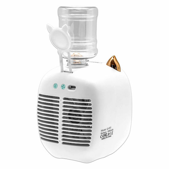 Andowl Ventilator cu apă 5W Alb Q-HF2
