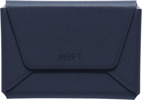 Moft Agile Travel Magsafe Magnetic Wallet Tripod In Navy Blue Mb005s-1-nvbu