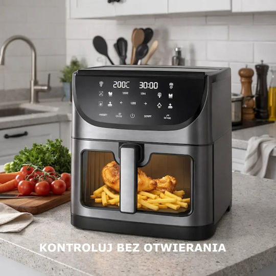 Extralink Air Fryer 8lt Μαύρο