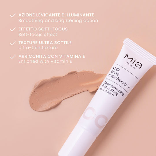 Mia Make Up Augen Grundierung in Cremiger Form 15ml