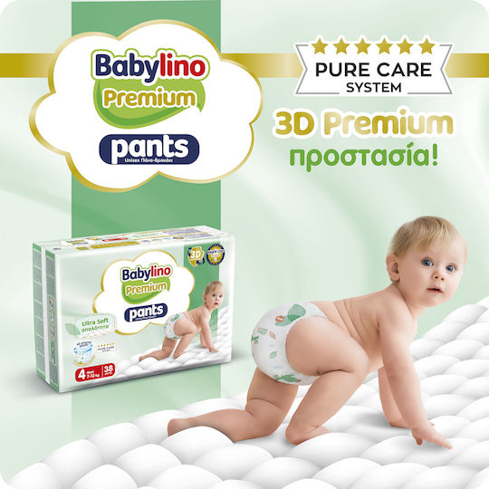 Babylino Diaper Pants Premium Pants No. 4 for 7-13kg 38pcs