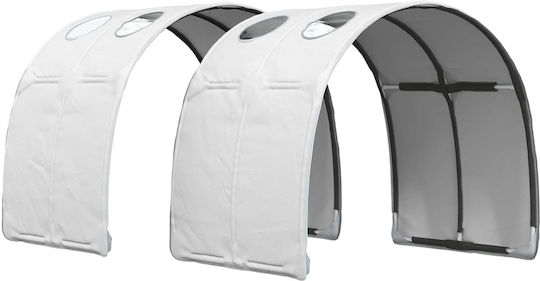 Kids Bed Single with Desk White