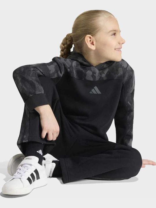 Pantalon De Trening Pentru Copii Negru Essentials