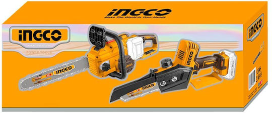 Ingco COSLI24078E-S Σετ 2 Αλυσοπρίονα Brushless 20V Χωρίς Μπαταρία